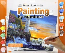 Waterside Paint By Number